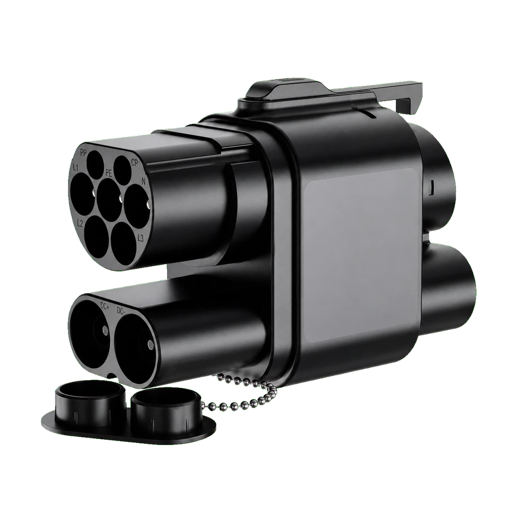 CCS2 to CCS1 DC/AC Charging Adapter reference product visual