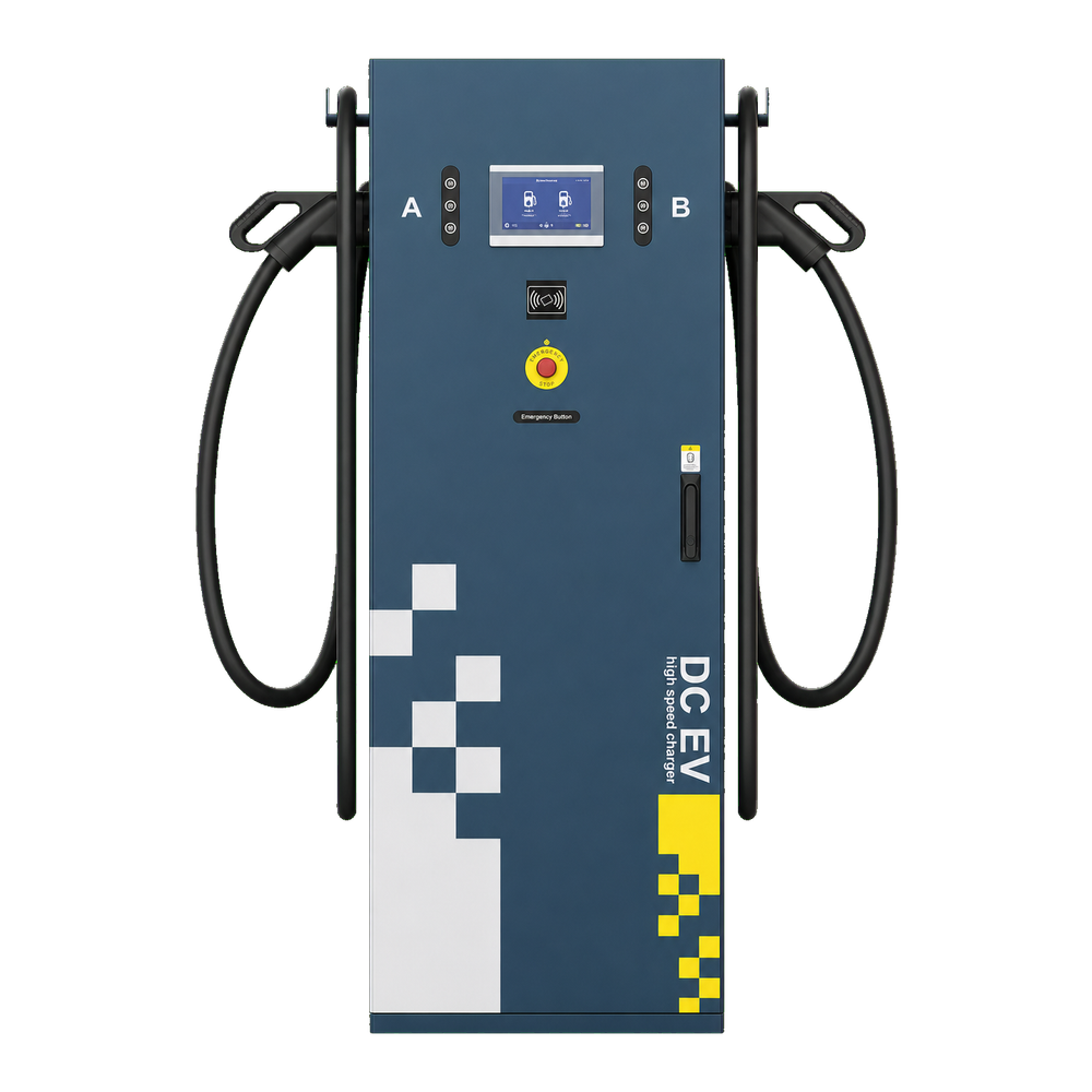 60-80kW DC Fast Charger reference product angle