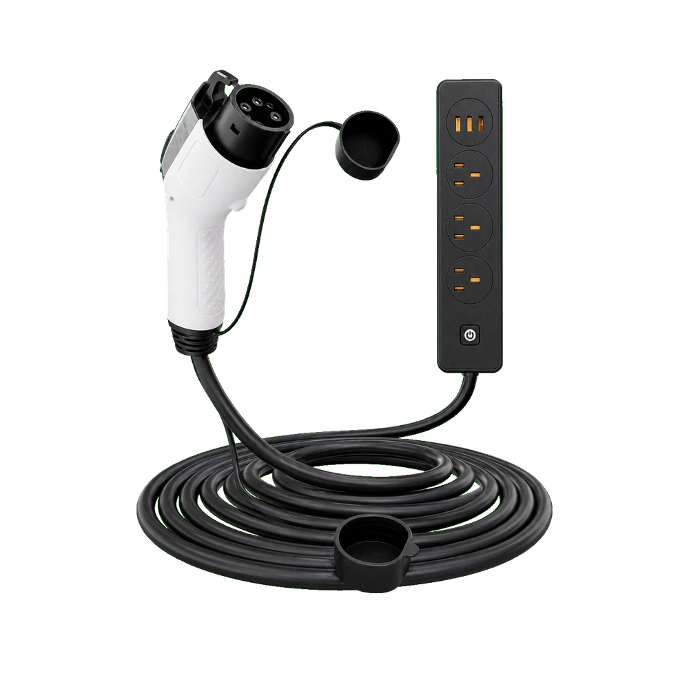 J1772 Discharging Cable With Power Strip reference product visual