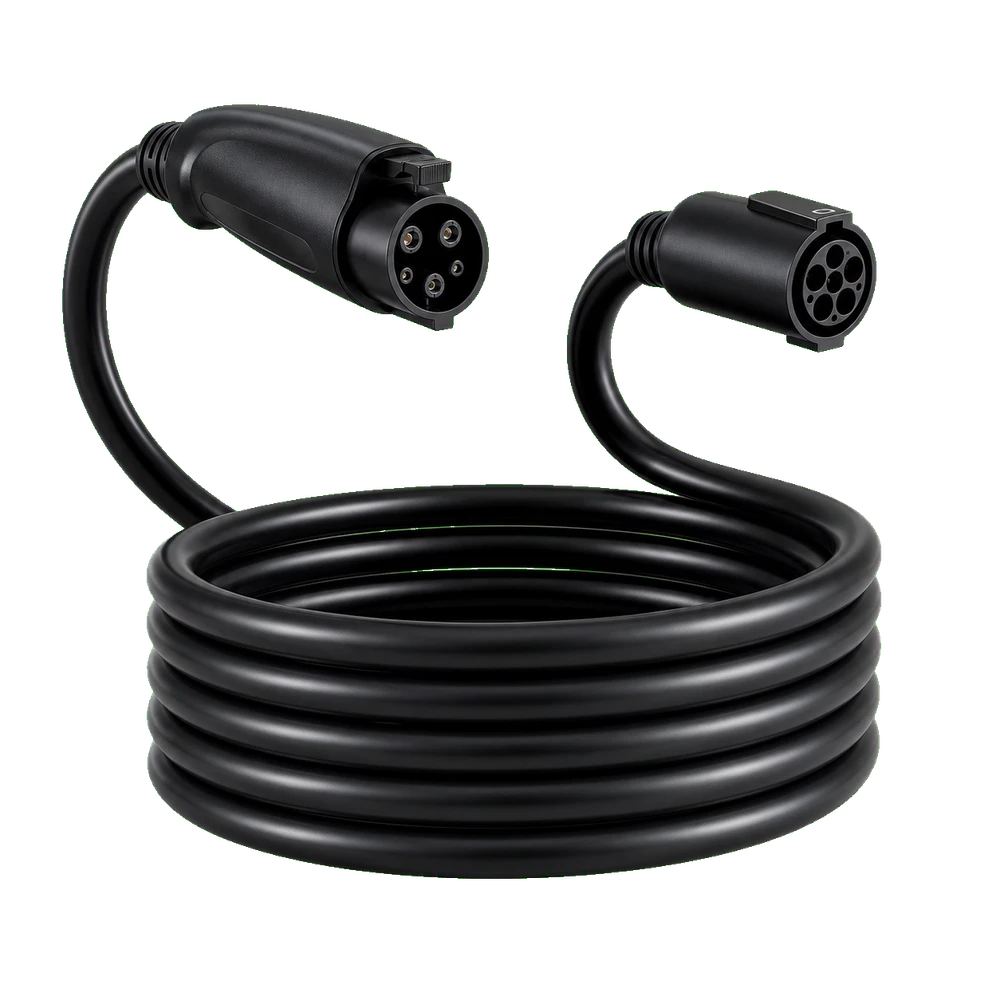 J1772 to NACS AC Extension Cord reference product visual