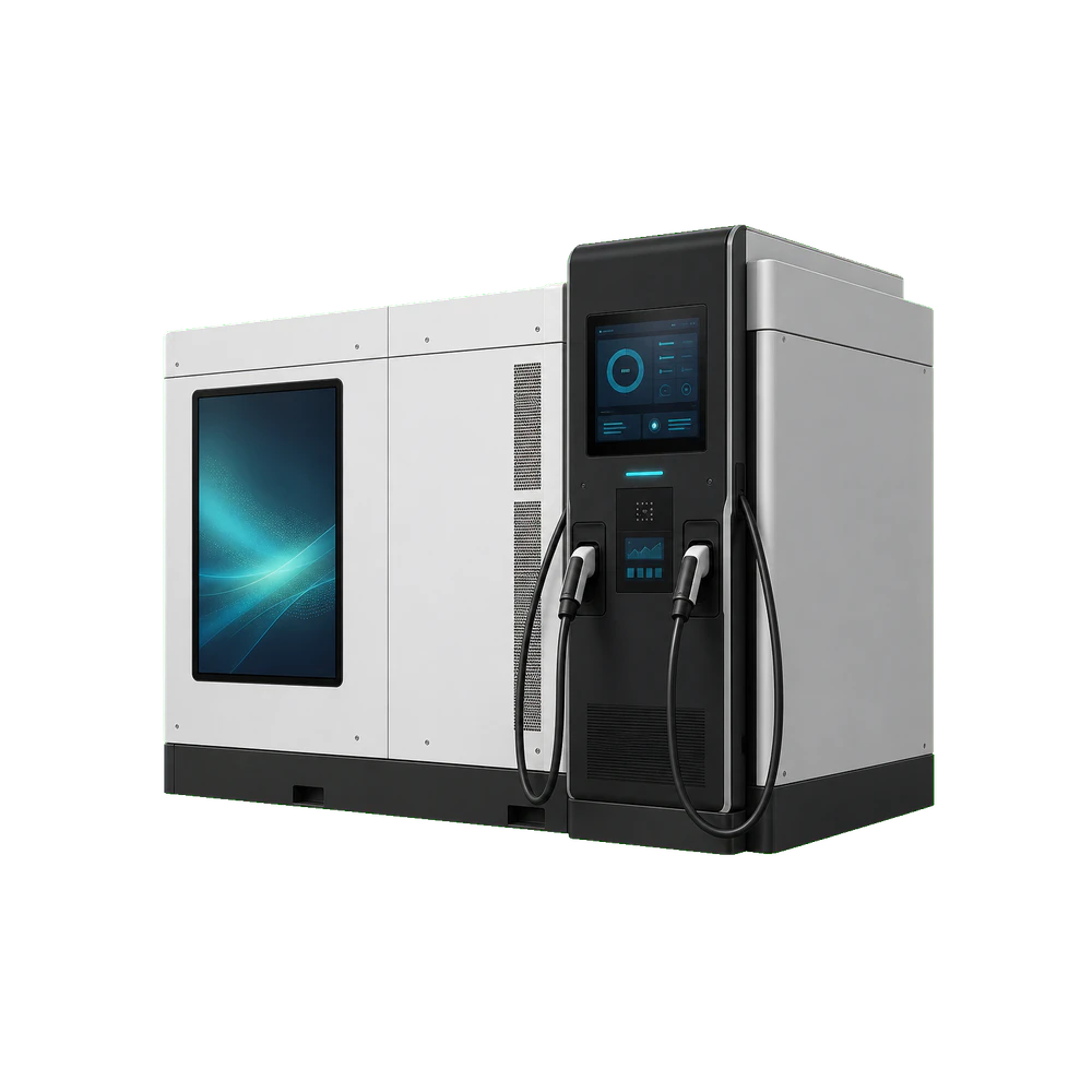 241kWh Fixed BESS EV Charger, 120kW Output With 43-inch Screen reference product visual