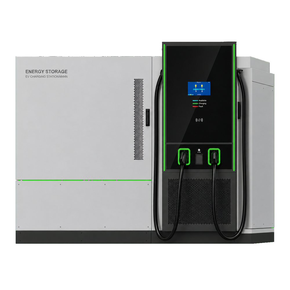 215kWh Fixed BESS EV Charger with 90kW output reference product angle