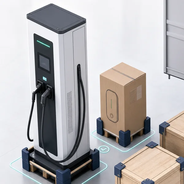 Illustrative charger equipment and protected package used to confirm the commercial order scope